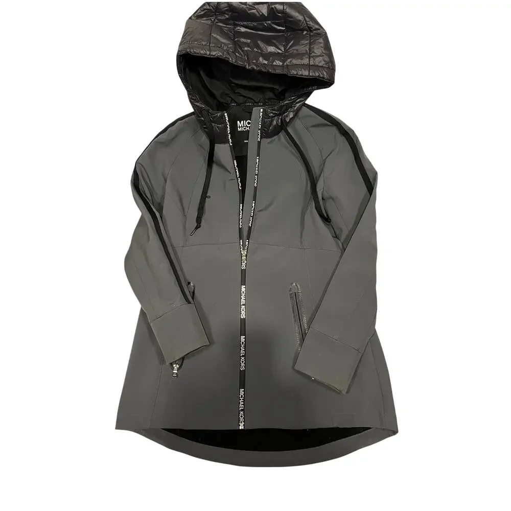 Michael Kors Soft Shell Hooded‎ Jacket S